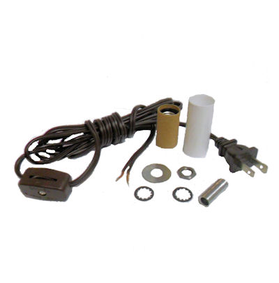 MINI-LAMP KIT BROWN CORD MINI-LAMP KIT BROWN CORD